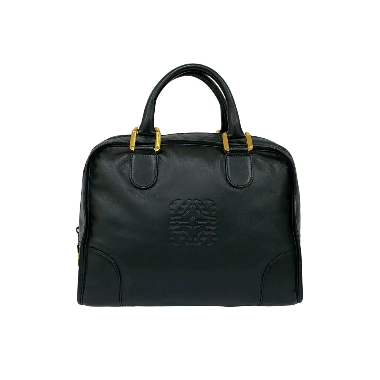 LOEWE Handbag leather black Amazona 32