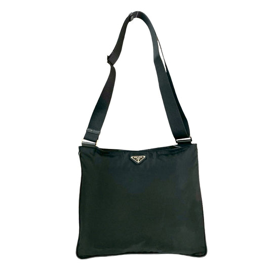 PRADA Shoulder Bag Nylon black