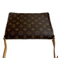 LOUIS VUITTON Shoulder Bag leather Brown Monogram Musette tango
