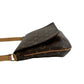 LOUIS VUITTON Shoulder Bag leather Brown Monogram Musette tango
