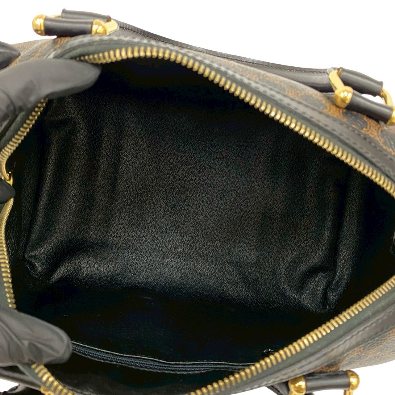 CELINE Handbag leather black