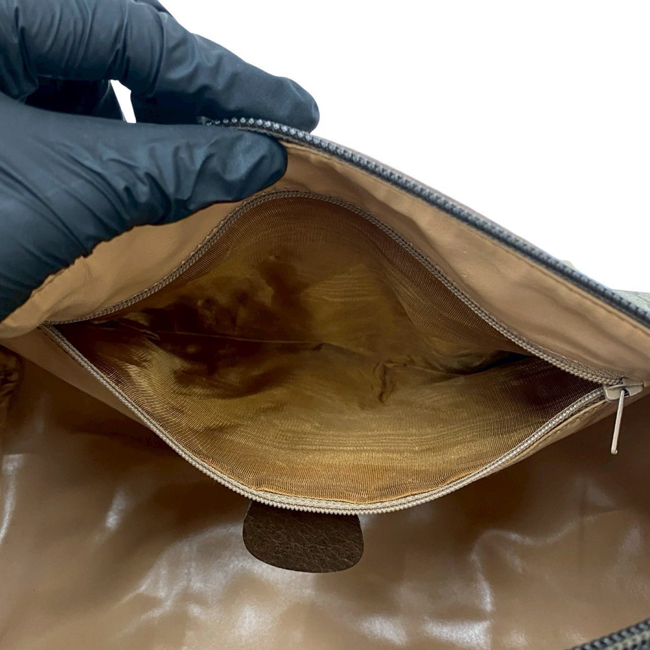 GUCCI Handbag leather Brown