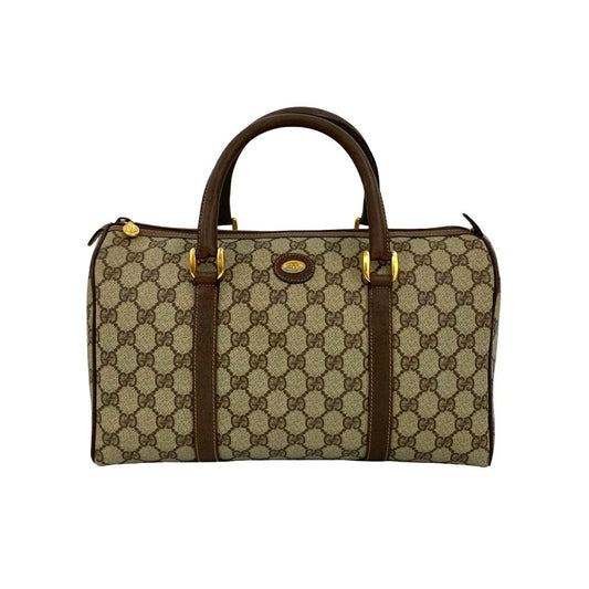 GUCCI Handbag leather Brown