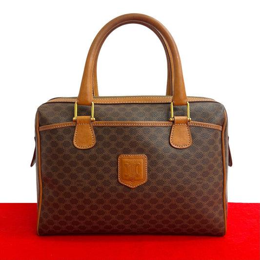 CELINE Handbag leather Brown