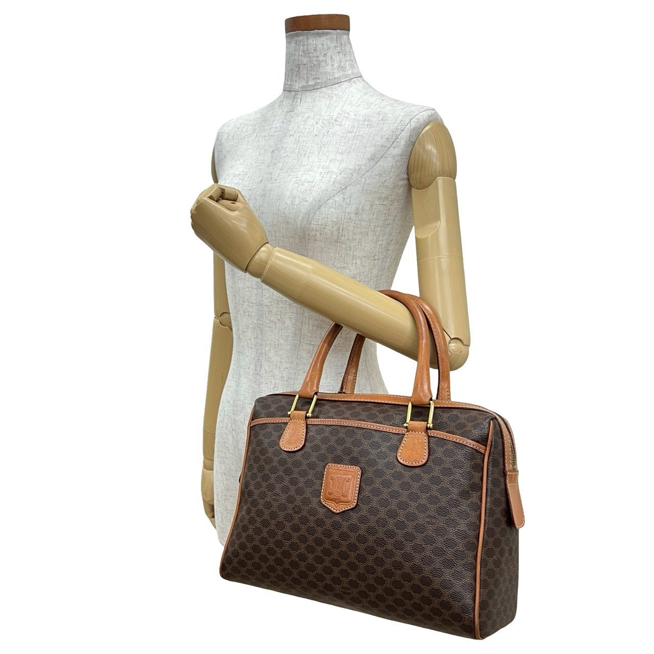 CELINE Handbag leather Brown