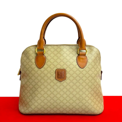 CELINE Handbag leather beige