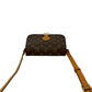 LOUIS VUITTON Shoulder Bag leather Brown Monogram Saint-CloudMM
