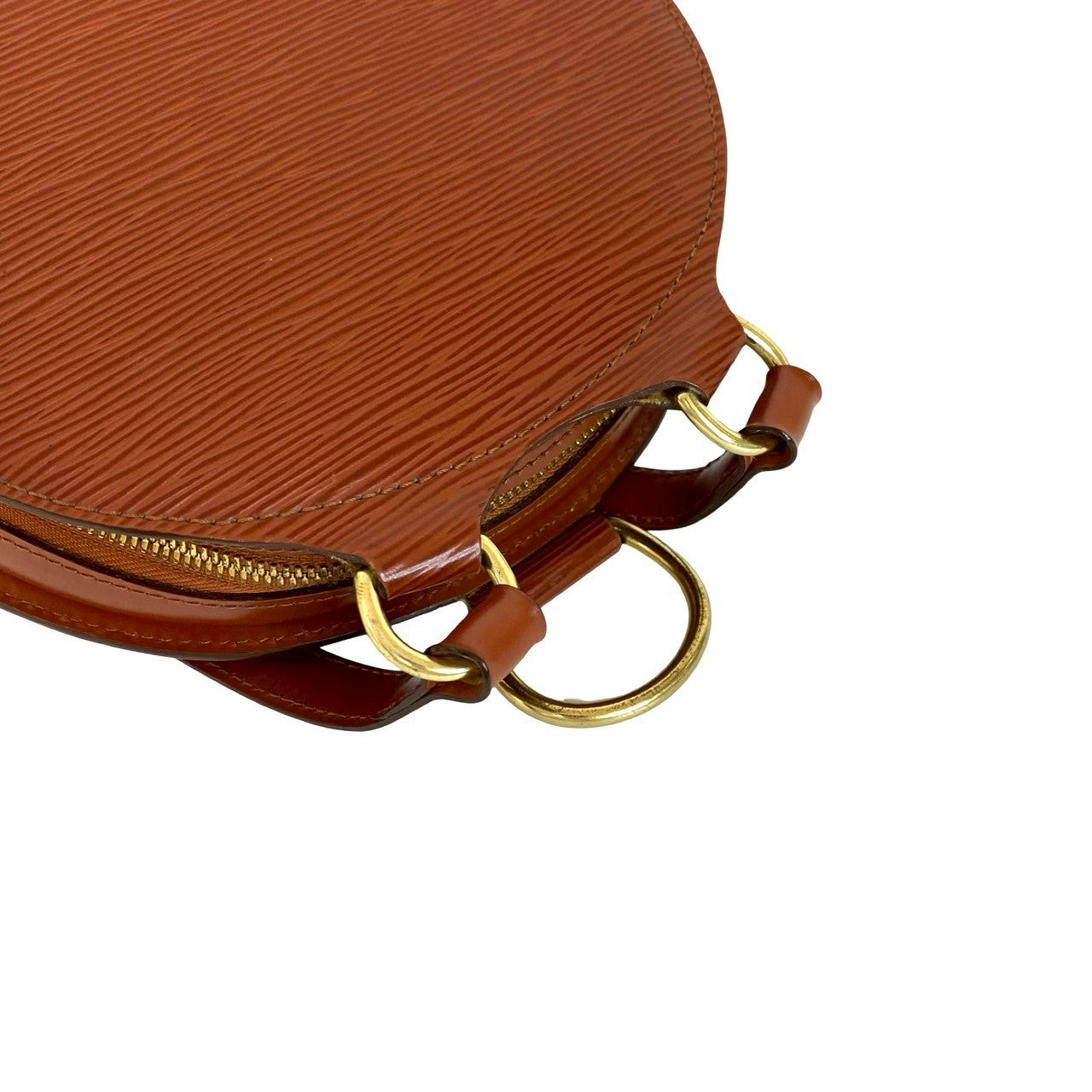 LOUIS VUITTON Backpack Epi Leather Brown Epi Mabillon