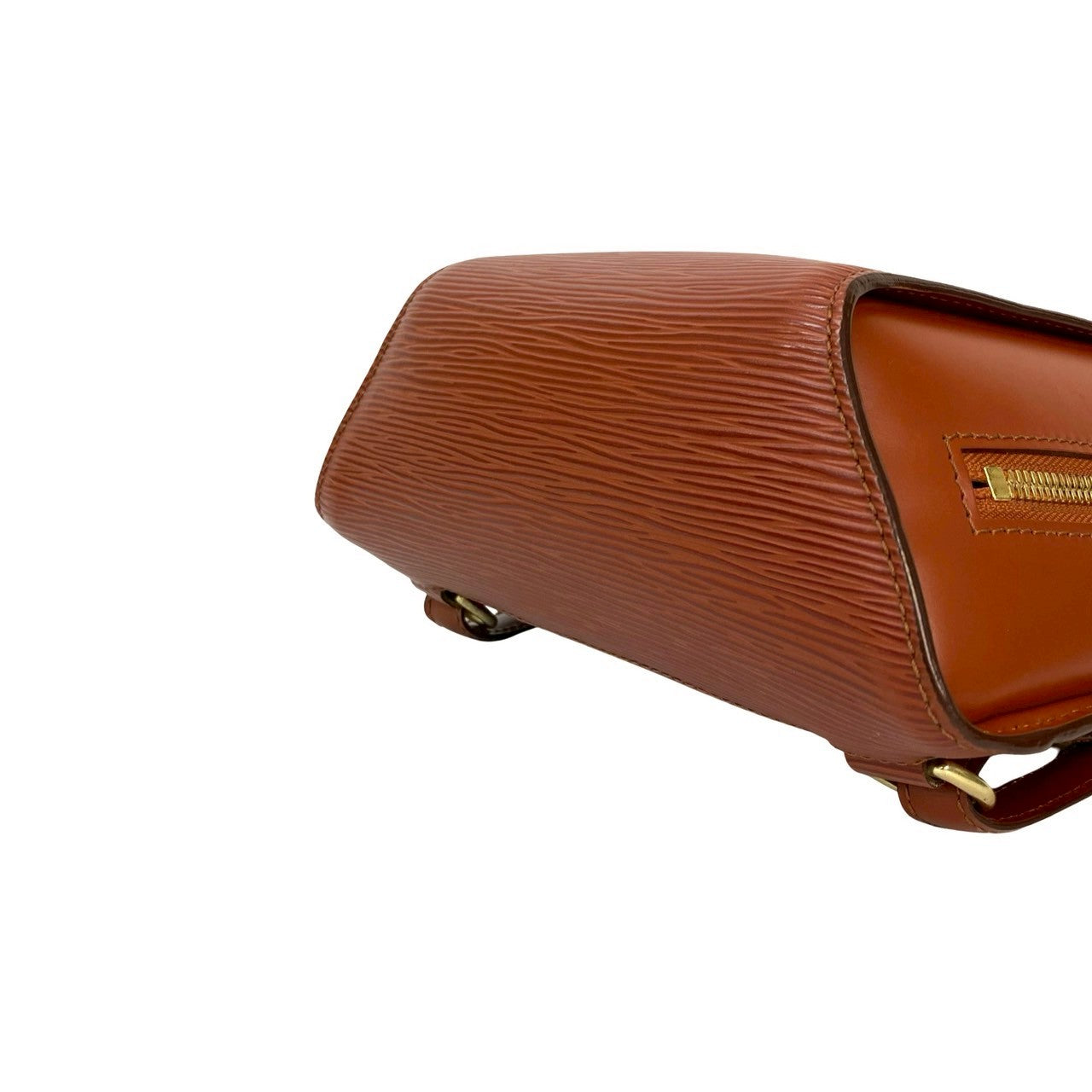 LOUIS VUITTON Backpack Epi Leather Brown Epi Mabillon