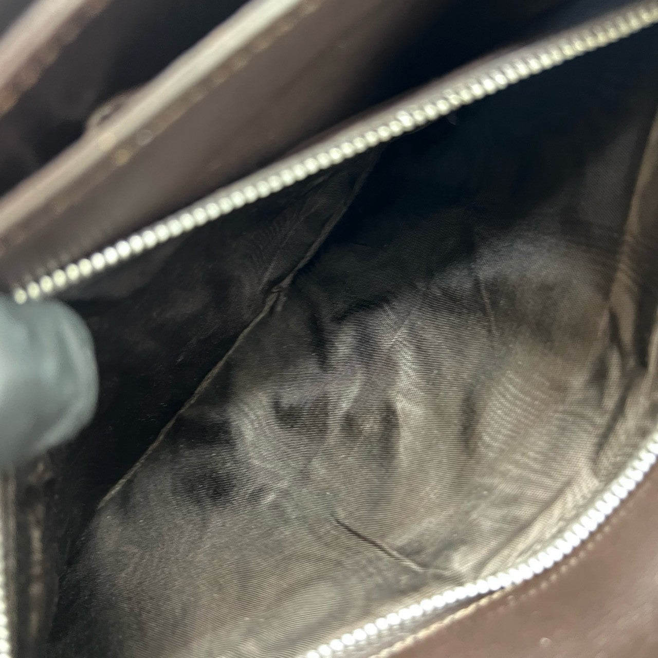 CELINE Shoulder Bag leather Brown