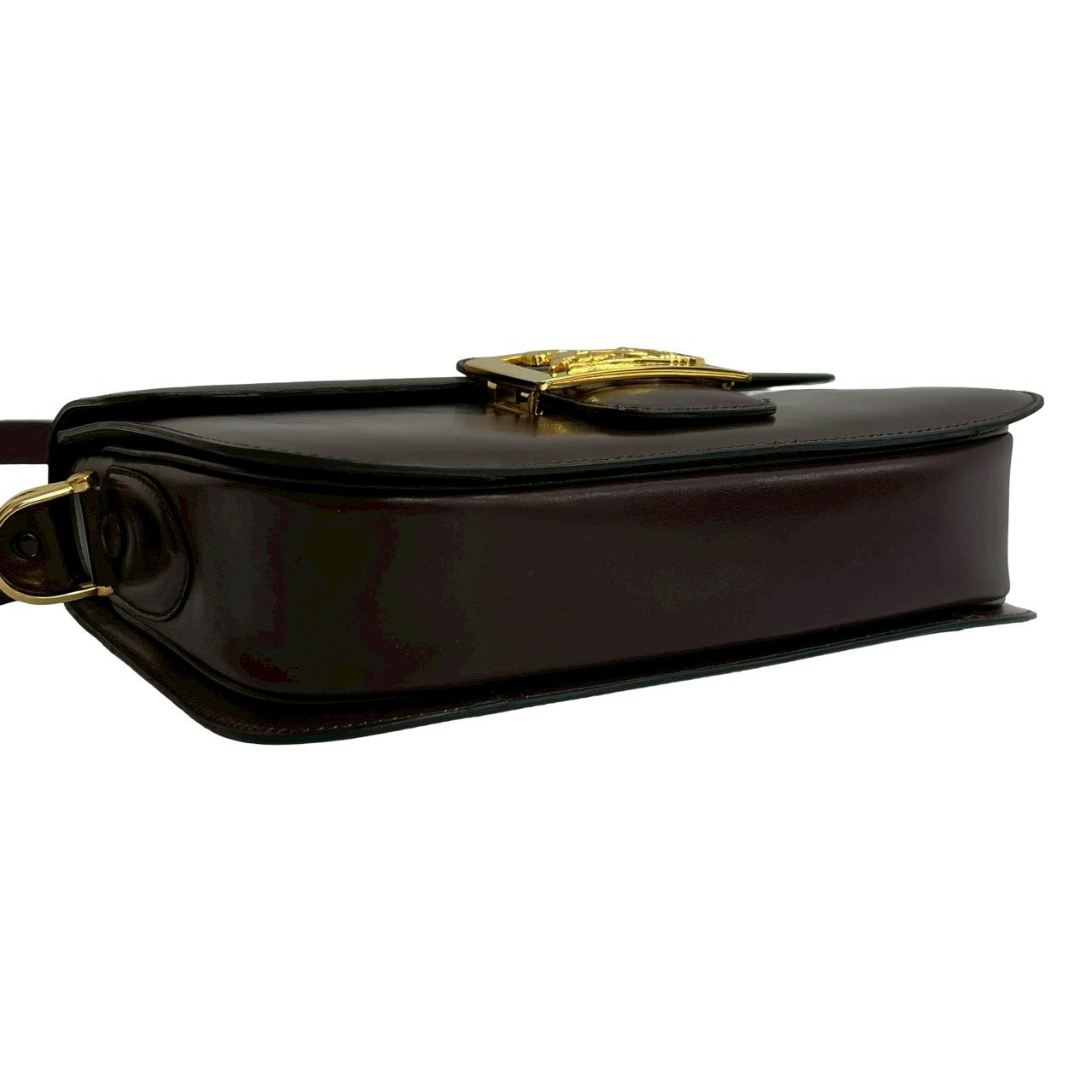 CELINE Shoulder Bag leather Brown