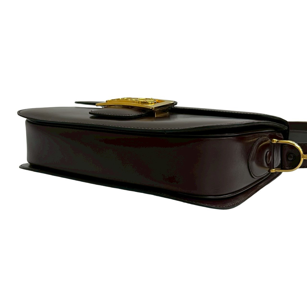 CELINE Shoulder Bag leather Brown