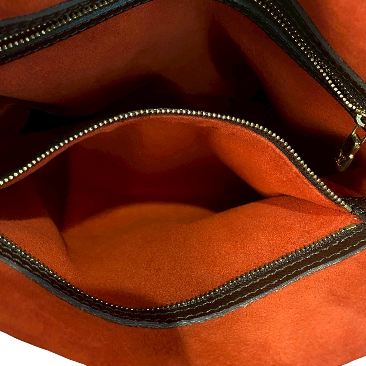 LOUIS VUITTON Tote Bag leather Brown Damier Mare Baquet