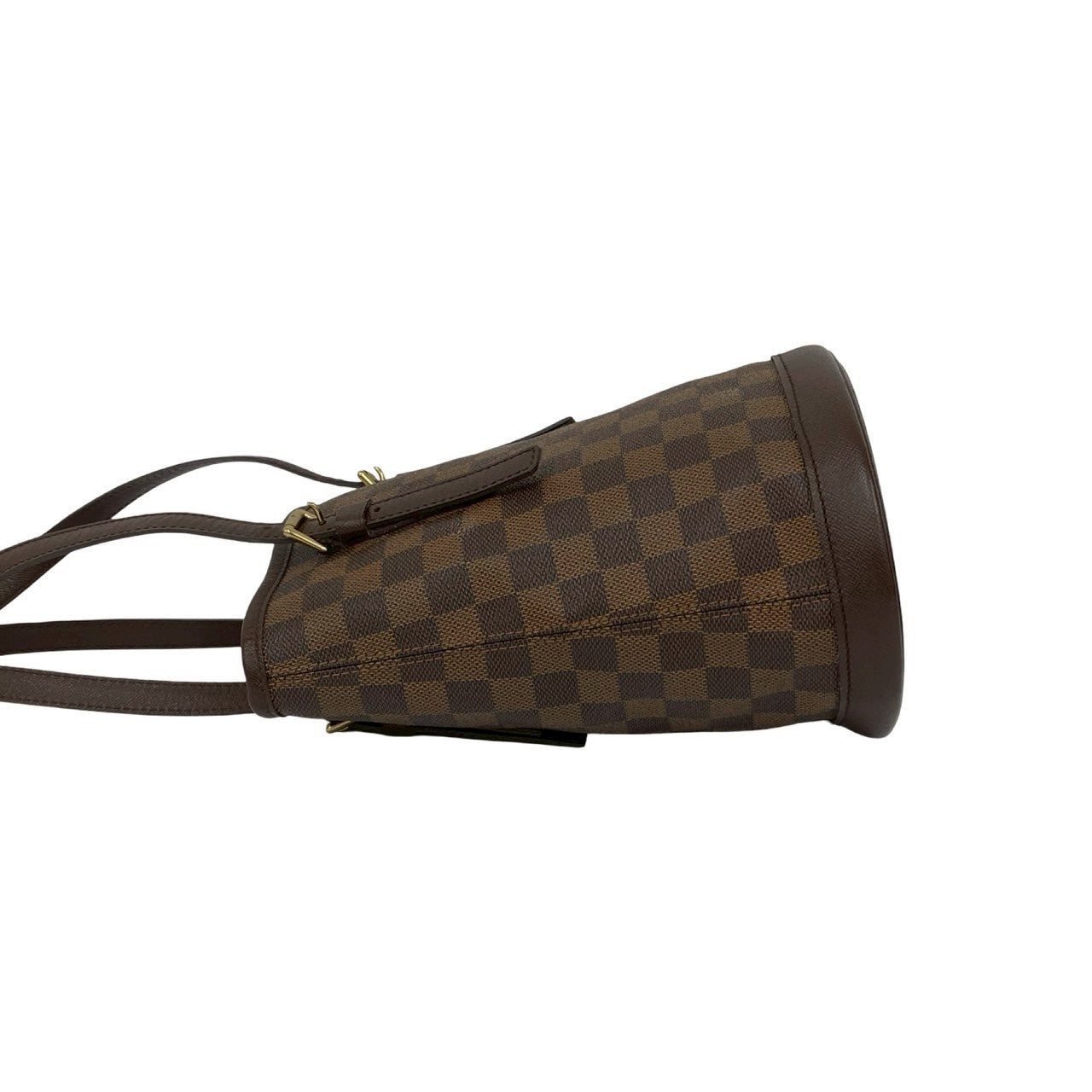 LOUIS VUITTON Tote Bag leather Brown Damier Mare Baquet