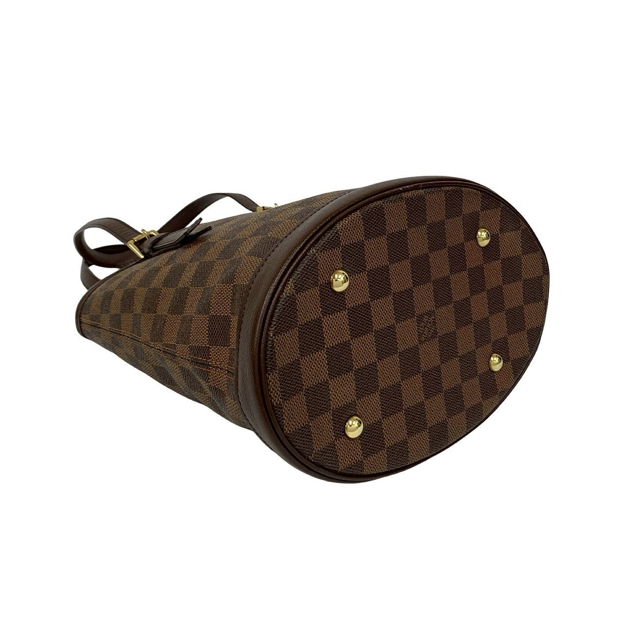 LOUIS VUITTON Tote Bag leather Brown Damier Mare Baquet