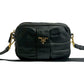 PRADA Shoulder Bag leather black