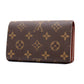 LOUIS VUITTON Bifold Wallet M61730 Monogram canvas, leather Brown Monogram Women Used Authentic