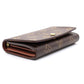 LOUIS VUITTON Bifold Wallet M61730 Monogram canvas, leather Brown Monogram Women Used Authentic