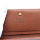 LOUIS VUITTON Bifold Wallet M61730 Monogram canvas, leather Brown Monogram Women Used Authentic