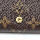 LOUIS VUITTON Bifold Wallet M61730 Monogram canvas, leather Brown Monogram Women Used Authentic