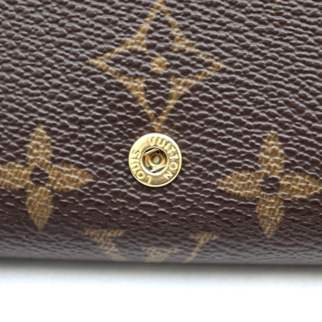 LOUIS VUITTON Bifold Wallet M61730 Monogram canvas, leather Brown Monogram Women Used Authentic