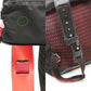 Christian Louboutin Backpack Nylon %, Leather % black unisex(Unisex) Used Authentic