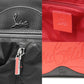 Christian Louboutin Backpack Nylon %, Leather % black unisex(Unisex) Used Authentic