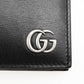 GUCCI Long Wallet Purse leather black