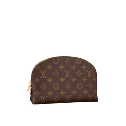 LOUIS VUITTON Pouch M47353 Monogram canvas Brown Pochette Cosmetic GM Monogram Cosmetics Pouch Women Used Authentic