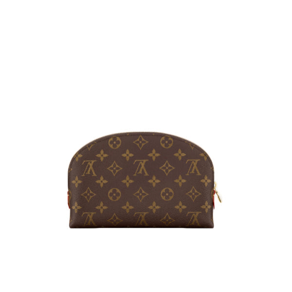 LOUIS VUITTON Pouch M47353 Monogram canvas Brown Pochette Cosmetic GM Monogram Cosmetics Pouch Women Used Authentic