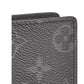 LOUIS VUITTON Long Wallet Purse M61697 Monogram canvas gray Bifold Wallet Eclipse Portefeuille Blaza mens Used Authentic