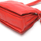 LOEWE Shoulder Bag 380 82 E17 leather Red 2WAY leather Tassel Women Used Authentic