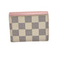 LOUIS VUITTON Tri-fold wallet N60168 Damier canvas Audrose With Coin Pocket Damier Azul Portefeuille Zoe Women Used Authentic
