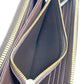 LOUIS VUITTON Long Wallet Purse N41661 Damier canvas Brown Zip Around Damier Zippy wallet unisex(Unisex) Used Authentic