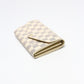 LOUIS VUITTON Long Wallet Purse N63208 Damier Azur Canvas Two-tone (gray) Long Wallet Purse Damier Azur Portefeuille Sara Women Used Authentic