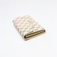 LOUIS VUITTON Long Wallet Purse N63208 Damier Azur Canvas Two-tone (gray) Long Wallet Purse Damier Azur Portefeuille Sara Women Used Authentic