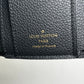 LOUIS VUITTON Tri-fold wallet M62935 Monogram Ann Platt Noir Coin purse with Card Case Monogram Unplant Portefeuille Zoe Women Used Authentic