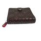 LOUIS VUITTON Bifold Wallet M95188 Monogram Perfo Fuchsia Zip Around Monogram Perfo Two fold wallet Women Used Authentic