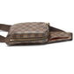 LOUIS VUITTON Sling bag N51994 Damier canvas, leather Brown Waist pouch Damier Geronimos unisex(Unisex) Used Authentic