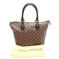 LOUIS VUITTON Handbag N51183 Damier canvas Brown Handbag Damier Salea PM Women Used Authentic