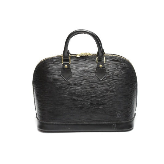 LOUIS VUITTON Handbag M52142 Epi Leather Noir Handbag Epi Alma Women Used Authentic