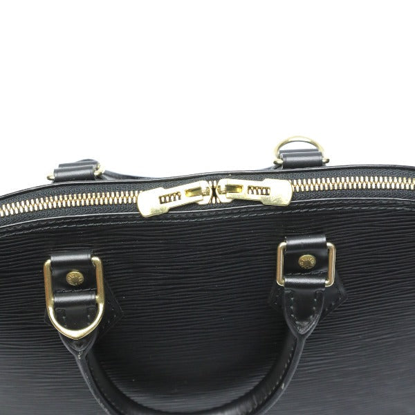 LOUIS VUITTON Handbag M52142 Epi Leather Noir Handbag Epi Alma Women Used Authentic