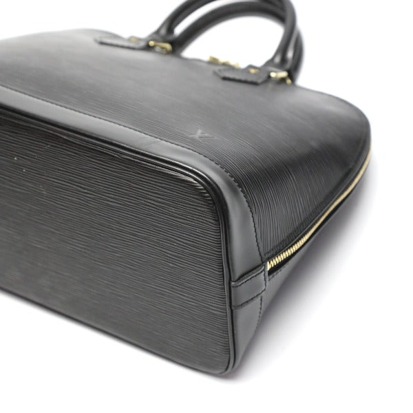 LOUIS VUITTON Handbag M52142 Epi Leather Noir Handbag Epi Alma Women Used Authentic
