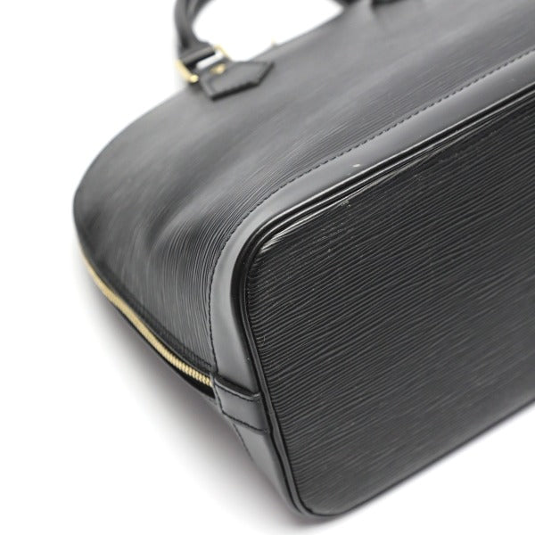 LOUIS VUITTON Handbag M52142 Epi Leather Noir Handbag Epi Alma Women Used Authentic