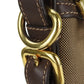 PRADA Shoulder Bag Canvas, Leather beige Women Used Authentic