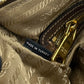 PRADA Shoulder Bag Canvas, Leather beige Women Used Authentic