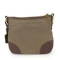 PRADA Shoulder Bag Canvas, Leather beige Women Used Authentic