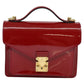 LOUIS VUITTON Vernis Monceau BB Two Way Hand Bag Rose Andian