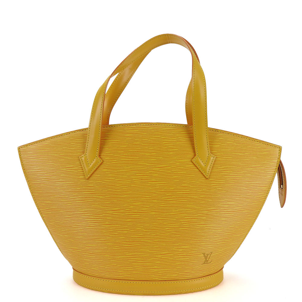 LOUIS VUITTON Handbag M52279 Epi Leather yellow Epi Sun jack Women Used Authentic