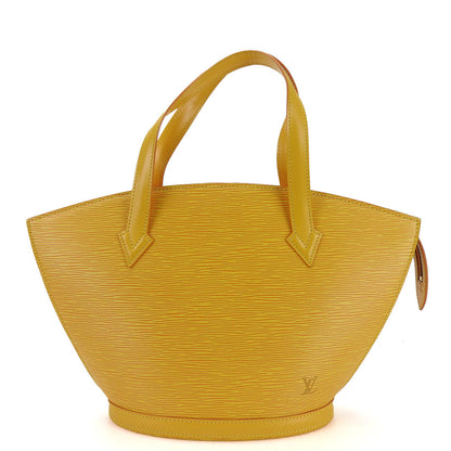 LOUIS VUITTON Handbag M52279 Epi Leather yellow Epi Sun jack Women Used Authentic